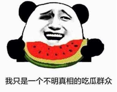 老老实实当个吃瓜群众